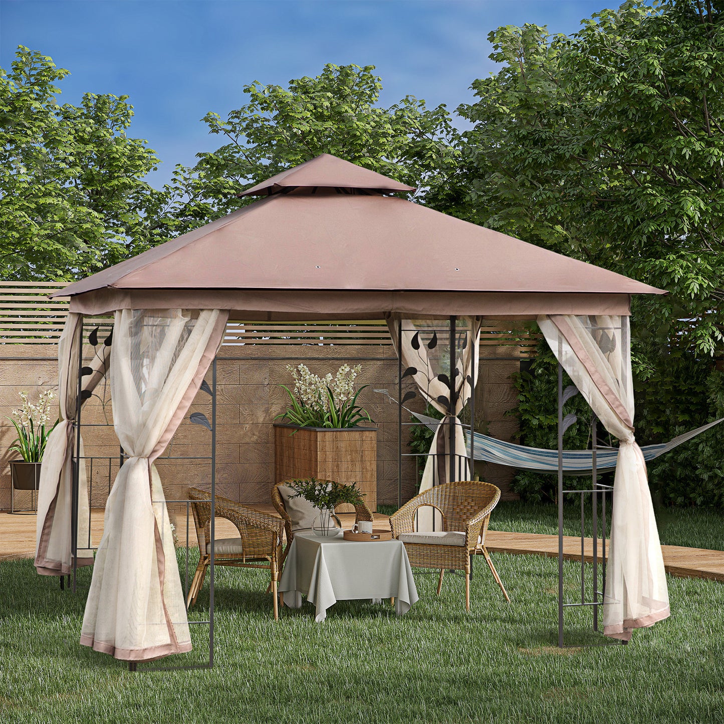 Arbora Gazebo – Natural Outdoor Comfort